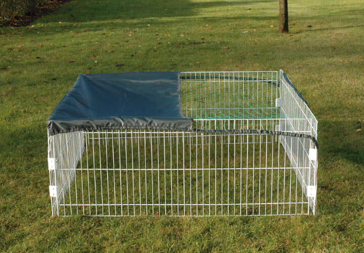 dobar Freilaufgehege mit Häuschen